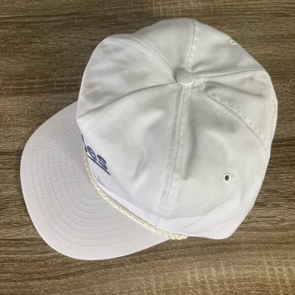 Vintage Forbes Chevrolet Snapback Hat‎ White Unisex Adjustable Cap - Picture 3 of 8